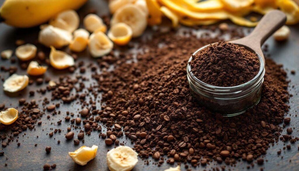 Voor je pothos maak je de perfecte meststof van koffiedik