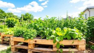 Waarom een zelfgemaakt moestuinbak van pallets het tuinieren makkelijker maakt