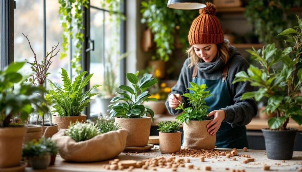 Mijn bloemist doet dit elke winter: de kurk die vergeling voorkomt