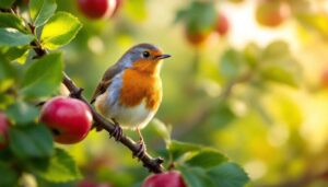 Roodborstjes, mezen, mussen… deze 2 fruitsoorten maken van je tuin een toevluchtsoord