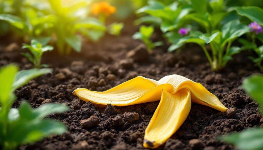 Bananenschillen in de tuin: zo werken ze alleen als je ze precies hier neerlegt