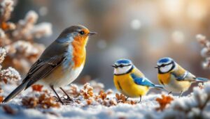 Wintervogels in onze tuinen: een gids om ze op het juiste moment te observeren en hun gedrag te begrijpen