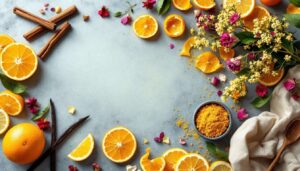 Schil het fruit en doe de schillen in een pot. De vleugelbloem laat daarna nieuwe knoppen groeien