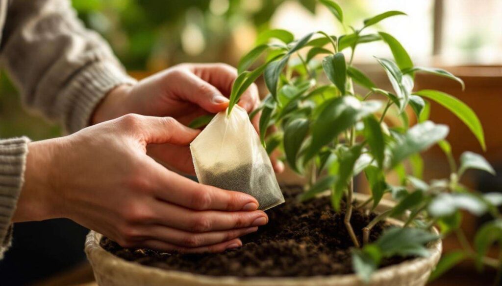 Gooi gebruikte theezakjes niet weg: de geheime oppepper voor je kamerplanten