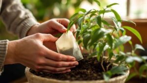 Gooi gebruikte theezakjes niet weg: de geheime oppepper voor je kamerplanten