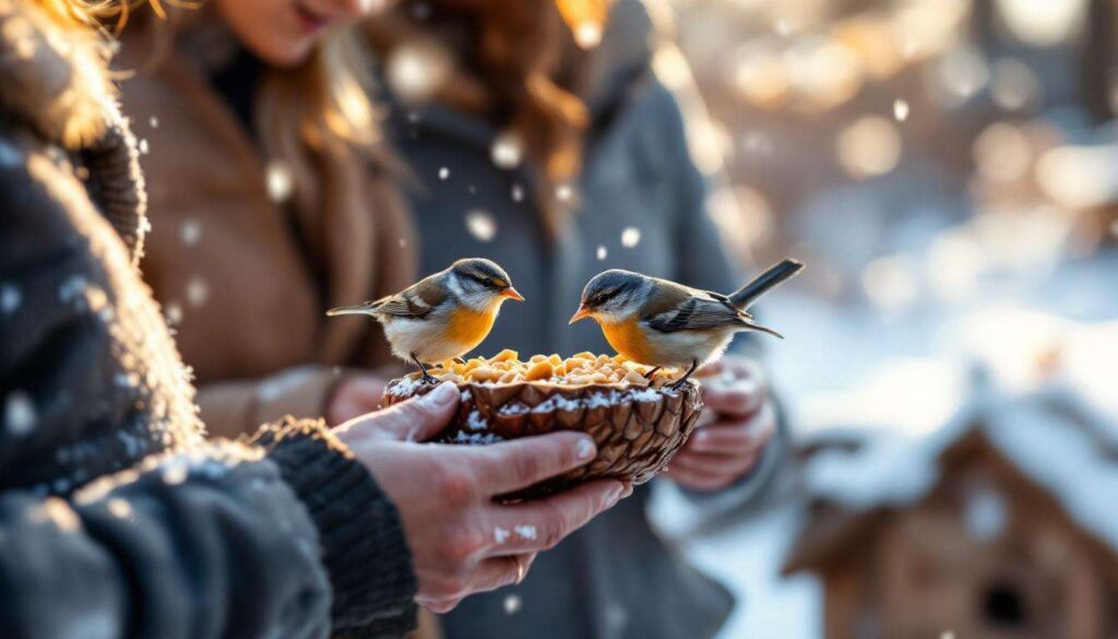 Experts voeren vogels in de winter met iets wat je al thuis hebt
