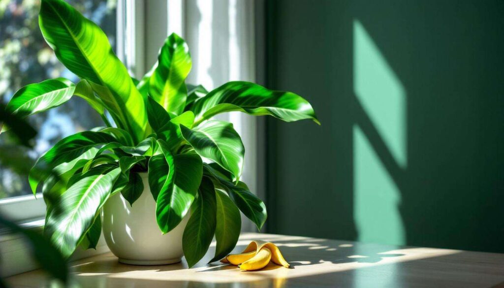 De bananenschil-methode: waarom je kamerplanten hierdoor plotseling weer gaan glanzen