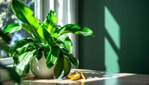 De bananenschil-methode: waarom je kamerplanten hierdoor plotseling weer gaan glanzen